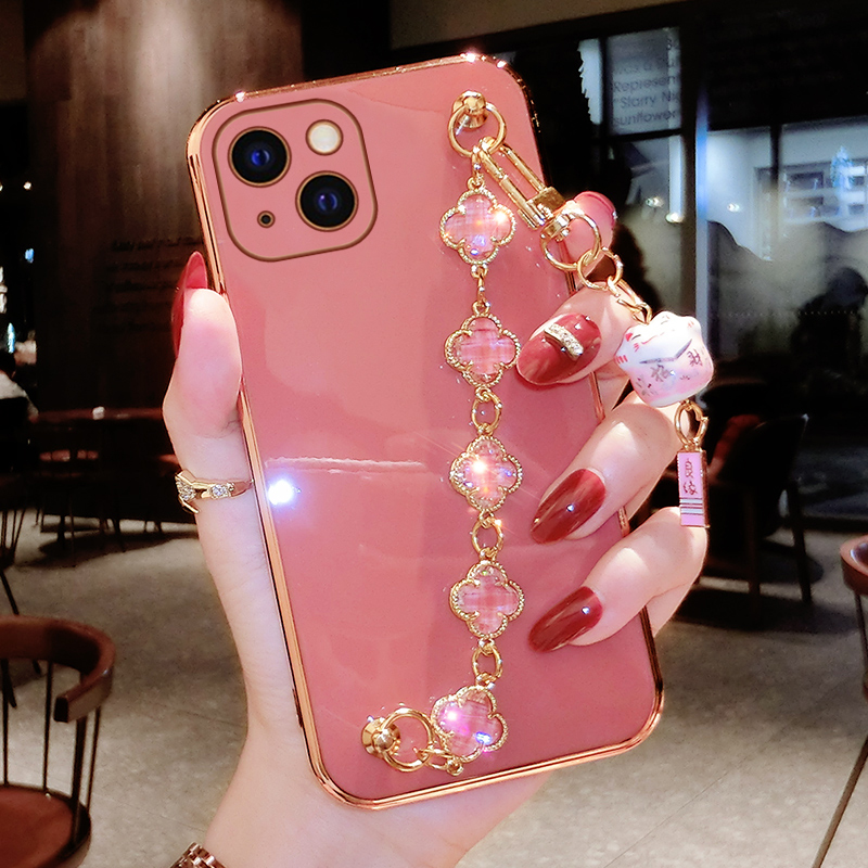 Diamond Heart-Shaped Mirror Girl Hard Case for iPhone 11 12 PRO