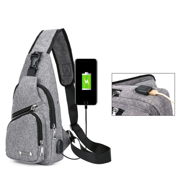 One Shoulder Leisure Messenger Backpack Chest Bag MFB06 | Cheap Cell ...