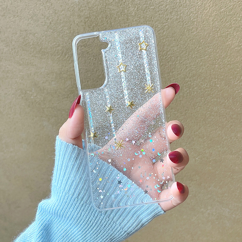 Pink Stardust Glitter Samsung Case –