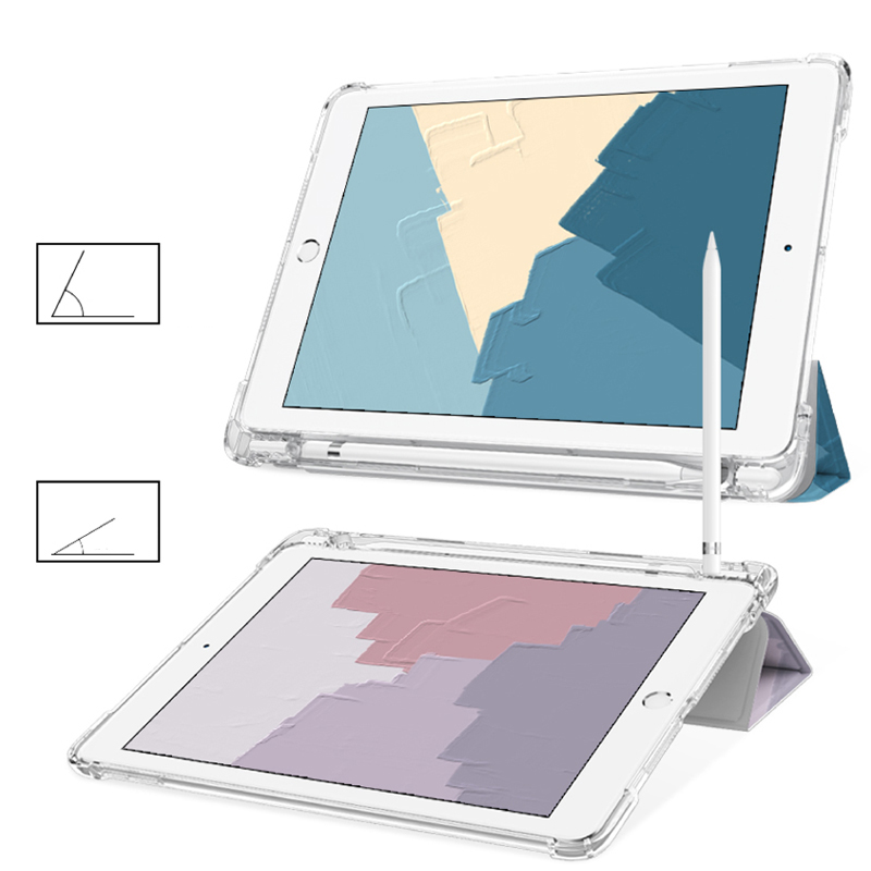 PU Case Compatible With iPad With Pen Slot