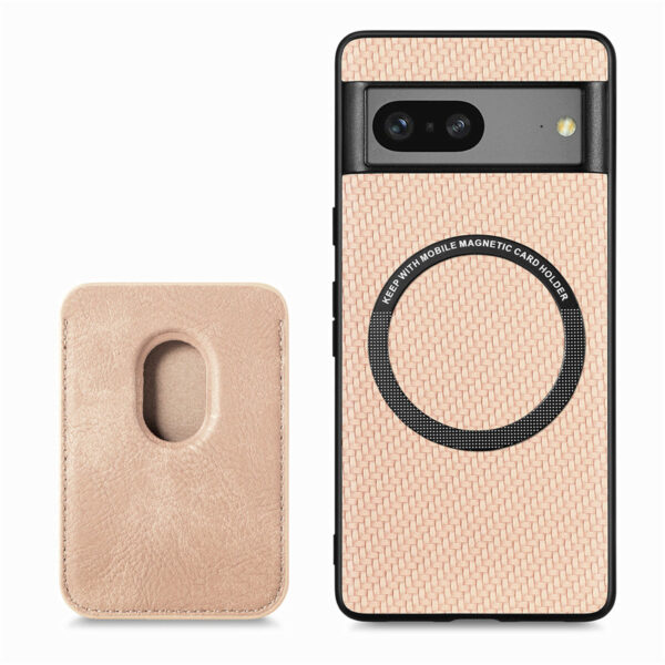 Leather Case For Google Pixel 8 7 6 With Magnetic Card GPC11_2